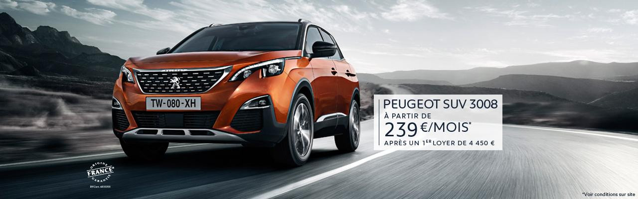 PEUGEOT 3008 PARIS